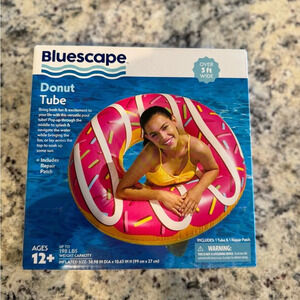 Bluescape Donut Tube Pool Float Party Accessory